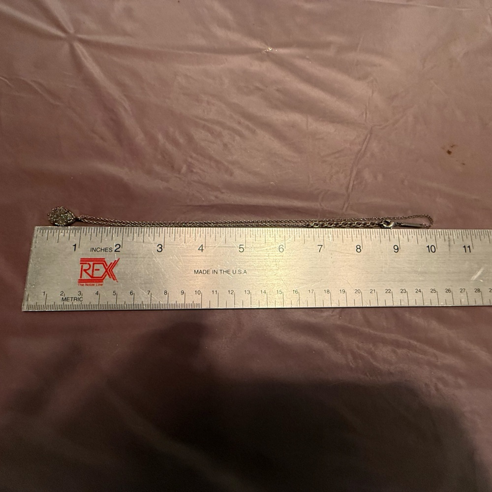 Vintage KENDRA SCOTT Catherine Platinum Drusy Necklace RARE Color-Gunmetal Grey - Picture 9 of 12